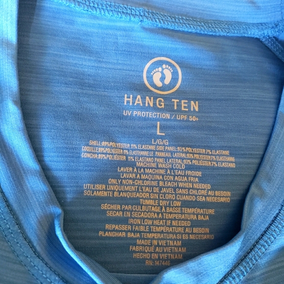 Hang Ten 50upf rash guard fishing long sleeve - Picture 4 of 5